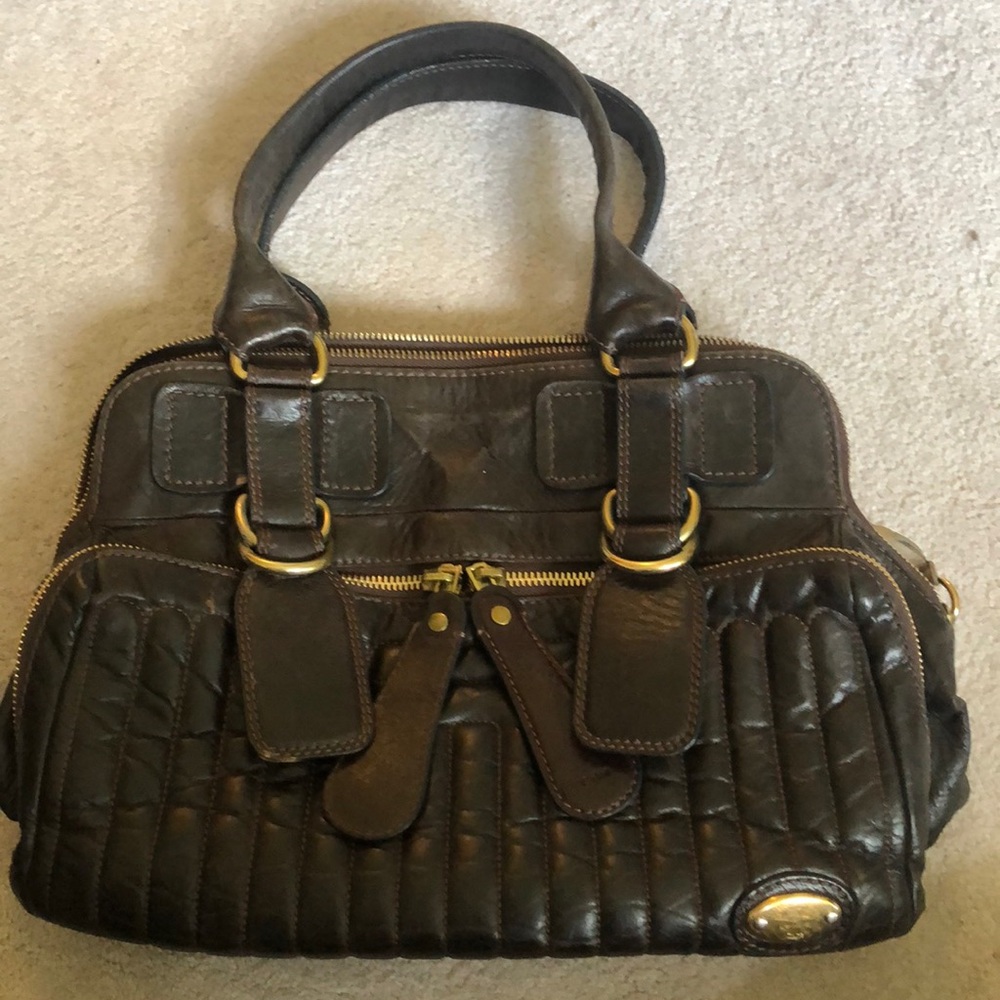 Chloe Bay Leather Handbag